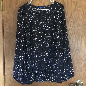Apt 9 Blouse w/ Offset Front Knot - XXL